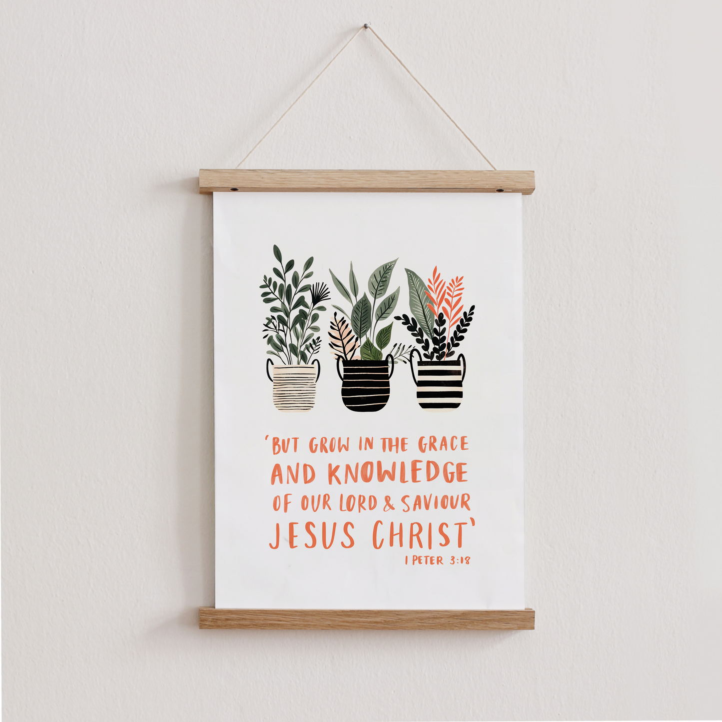 Grow In Grace Print