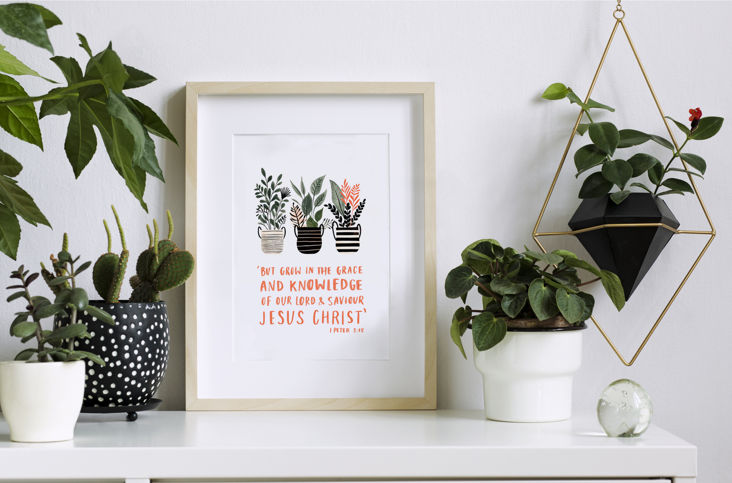 Grow In Grace Print