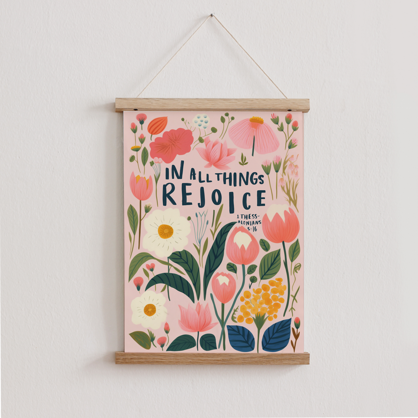 In all things rejoice Print