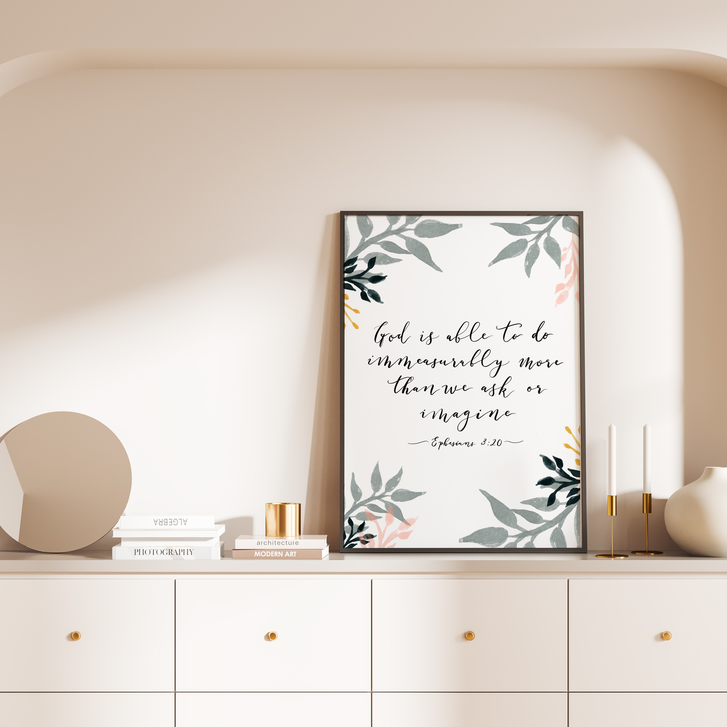 God is able - Ephesians 3:17 Print