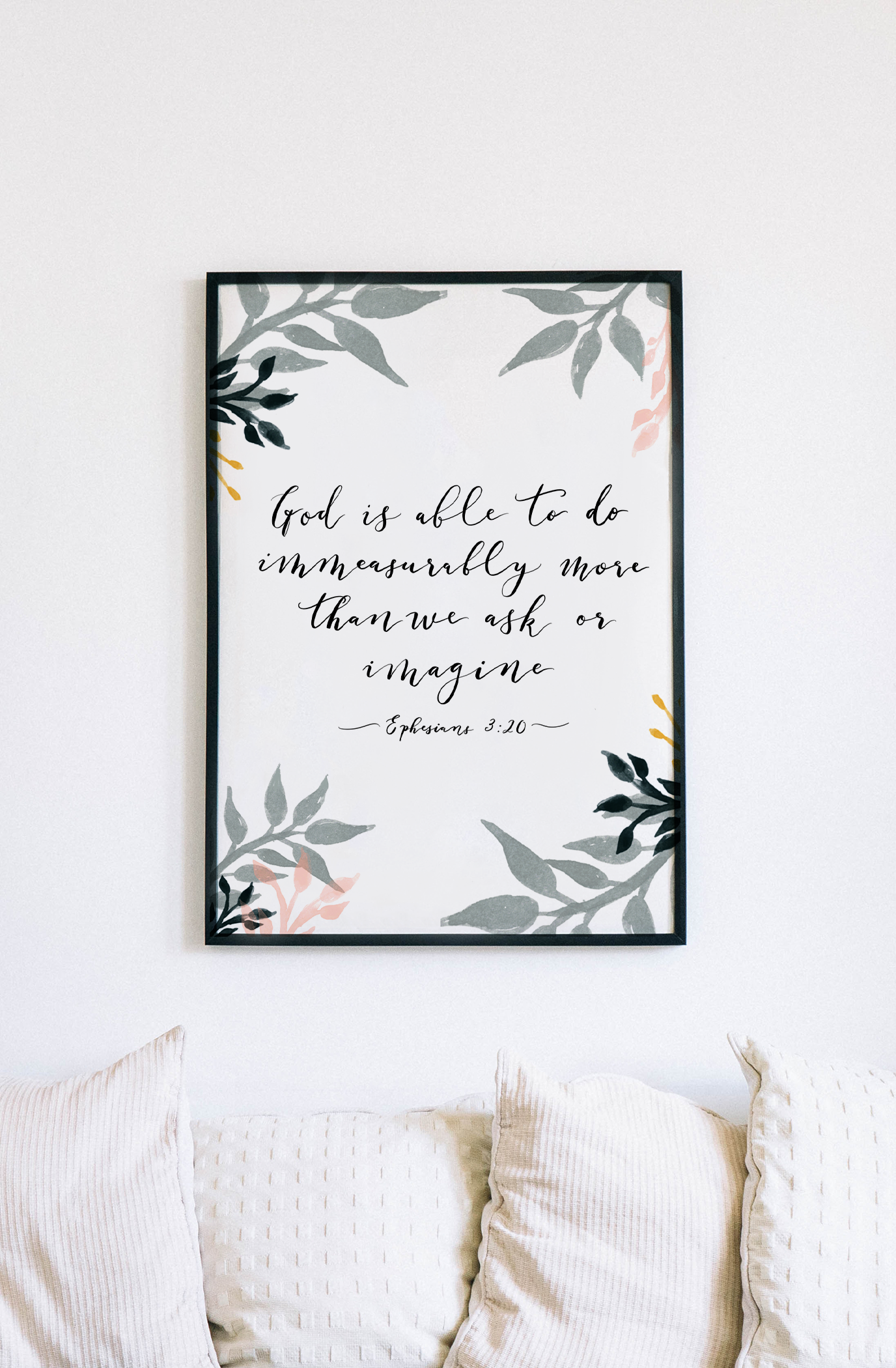 God is able - Ephesians 3:17 Print