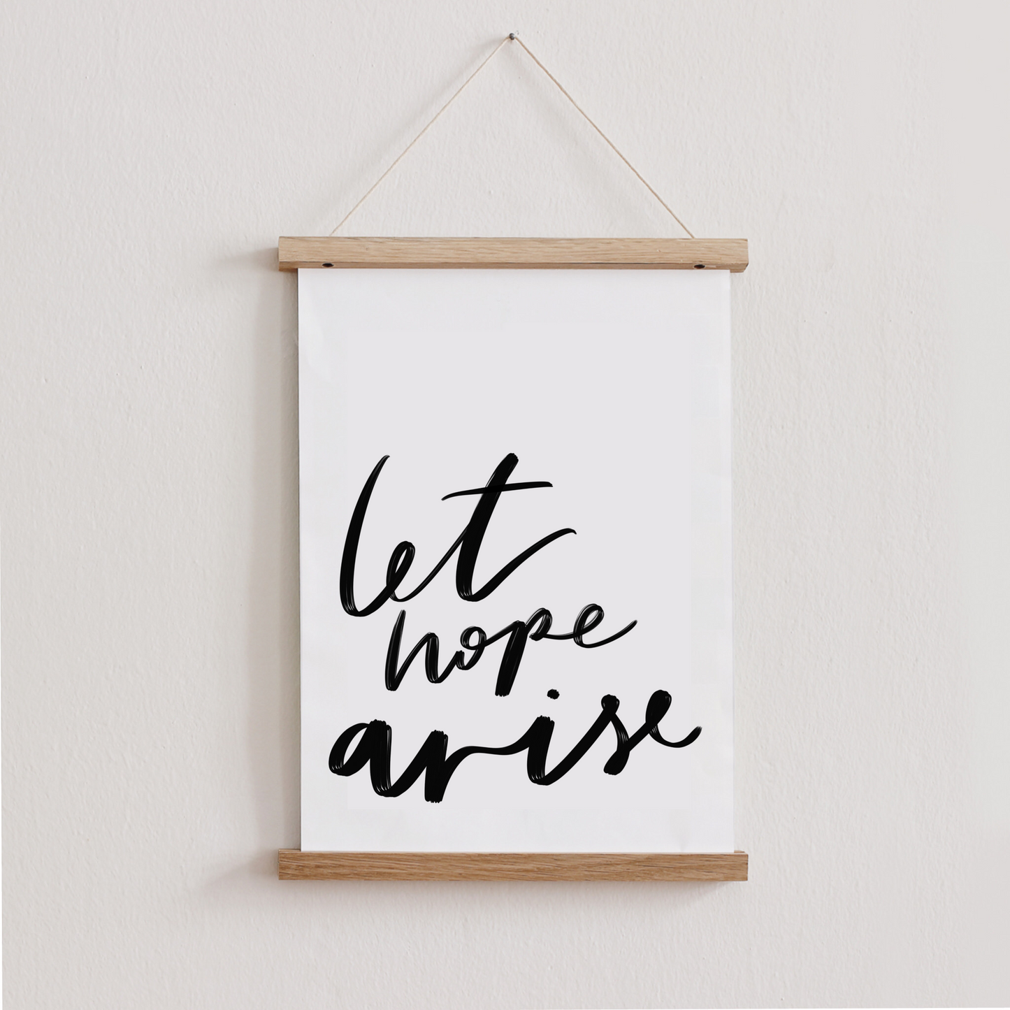 Let hope arise Print