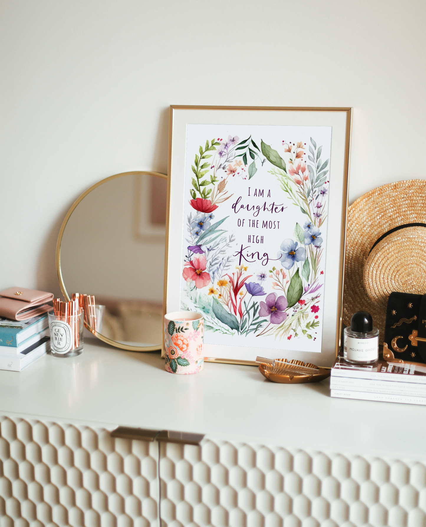 I am a Daughter of the most high King Print