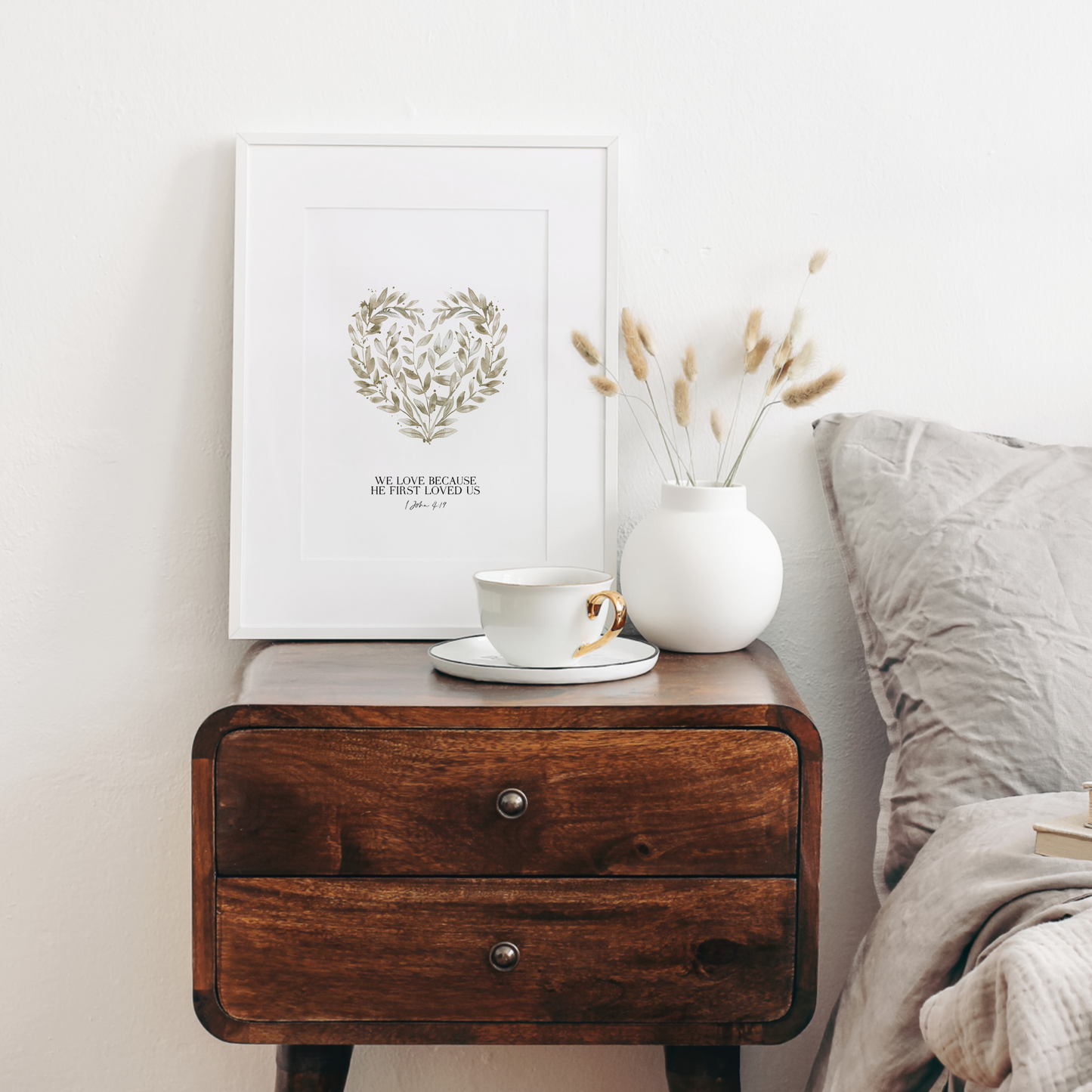 We love because He first loved us