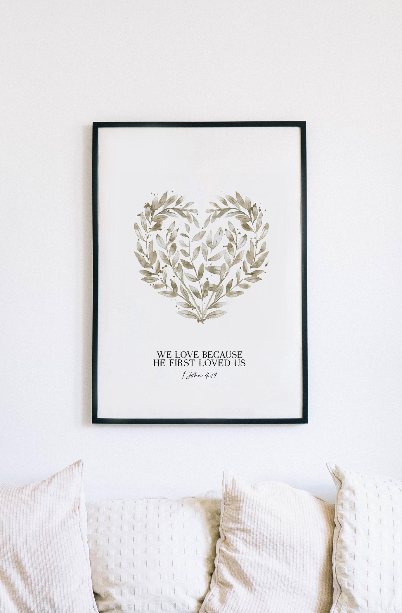 We love because He first loved us