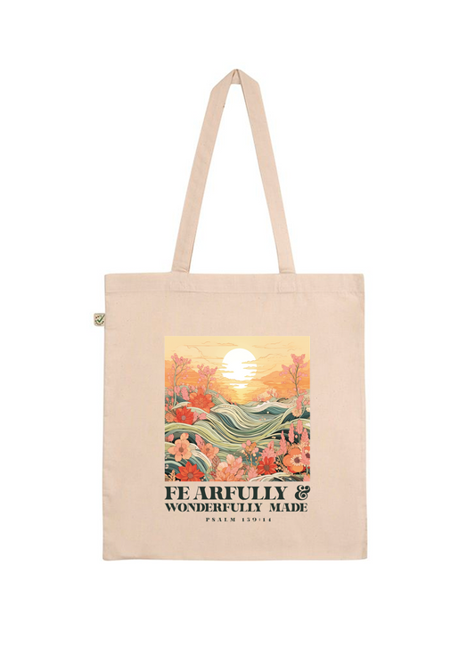 Fearfully and Wonderfully Made Tote Bag