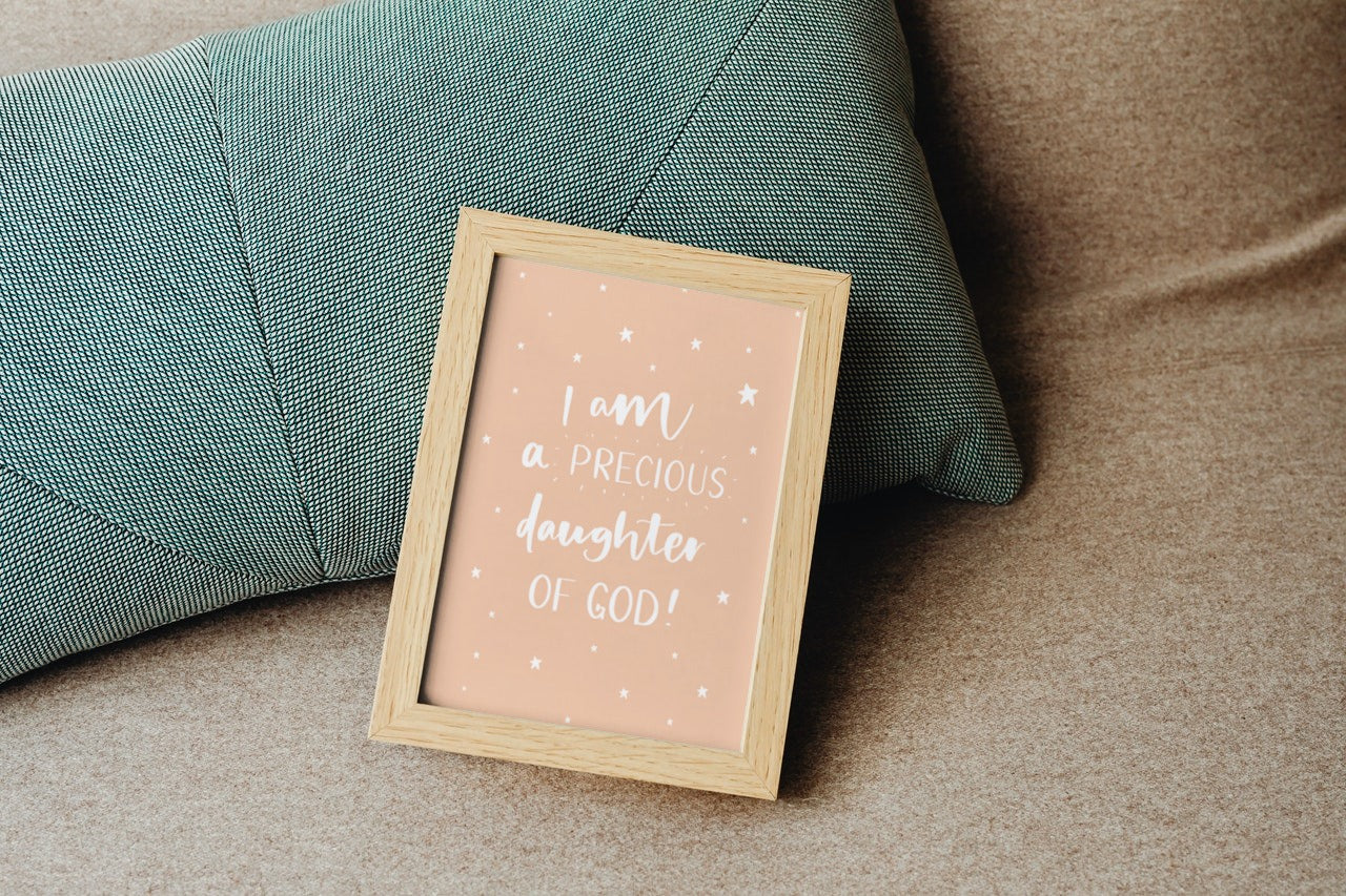 Precious daughter of God Print