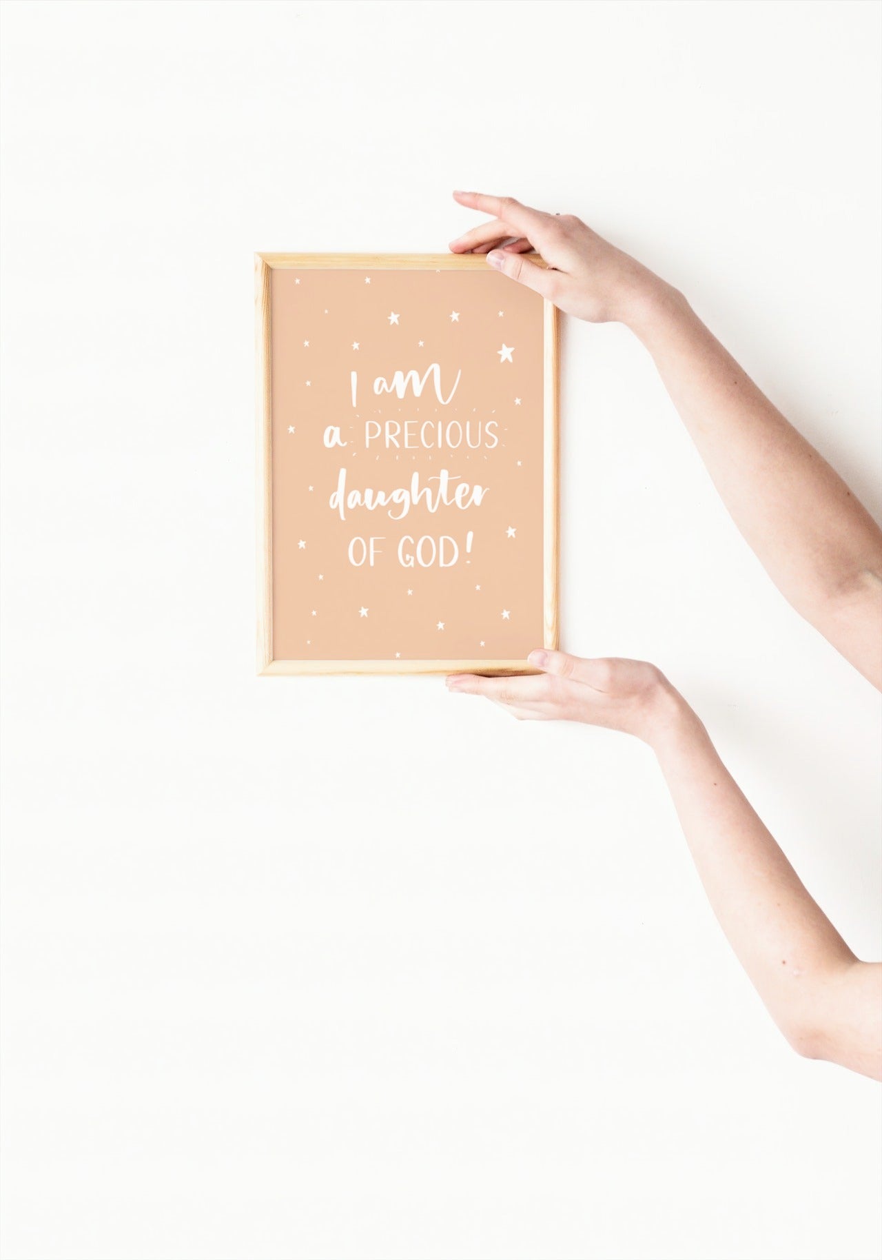 Precious daughter of God Print