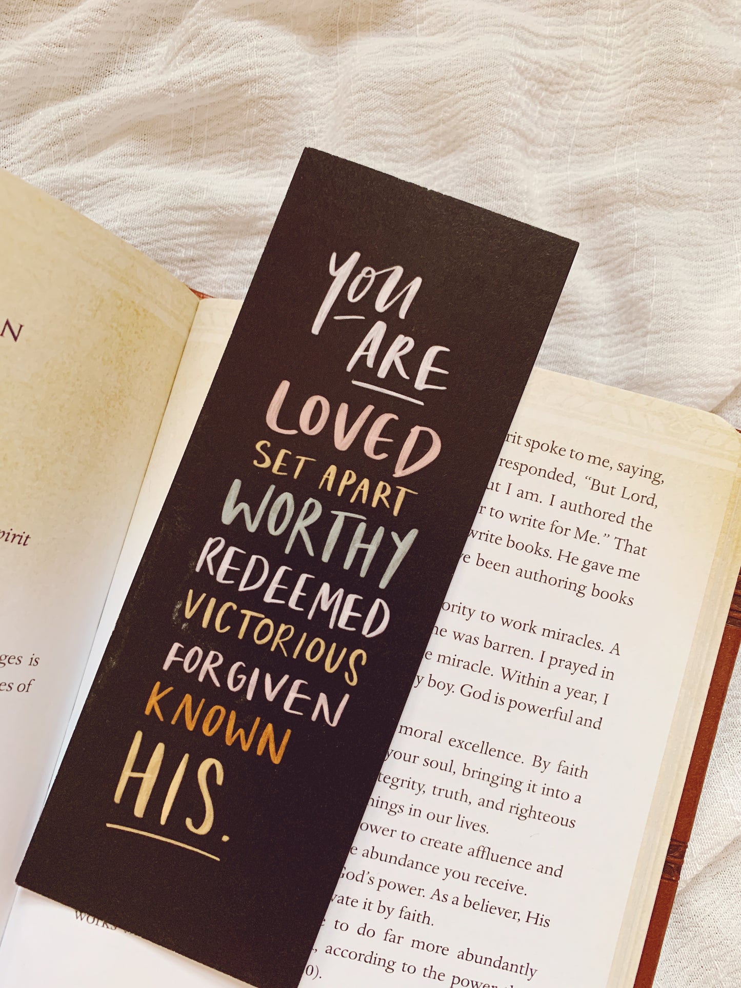 Hand Lettered Bookmarks