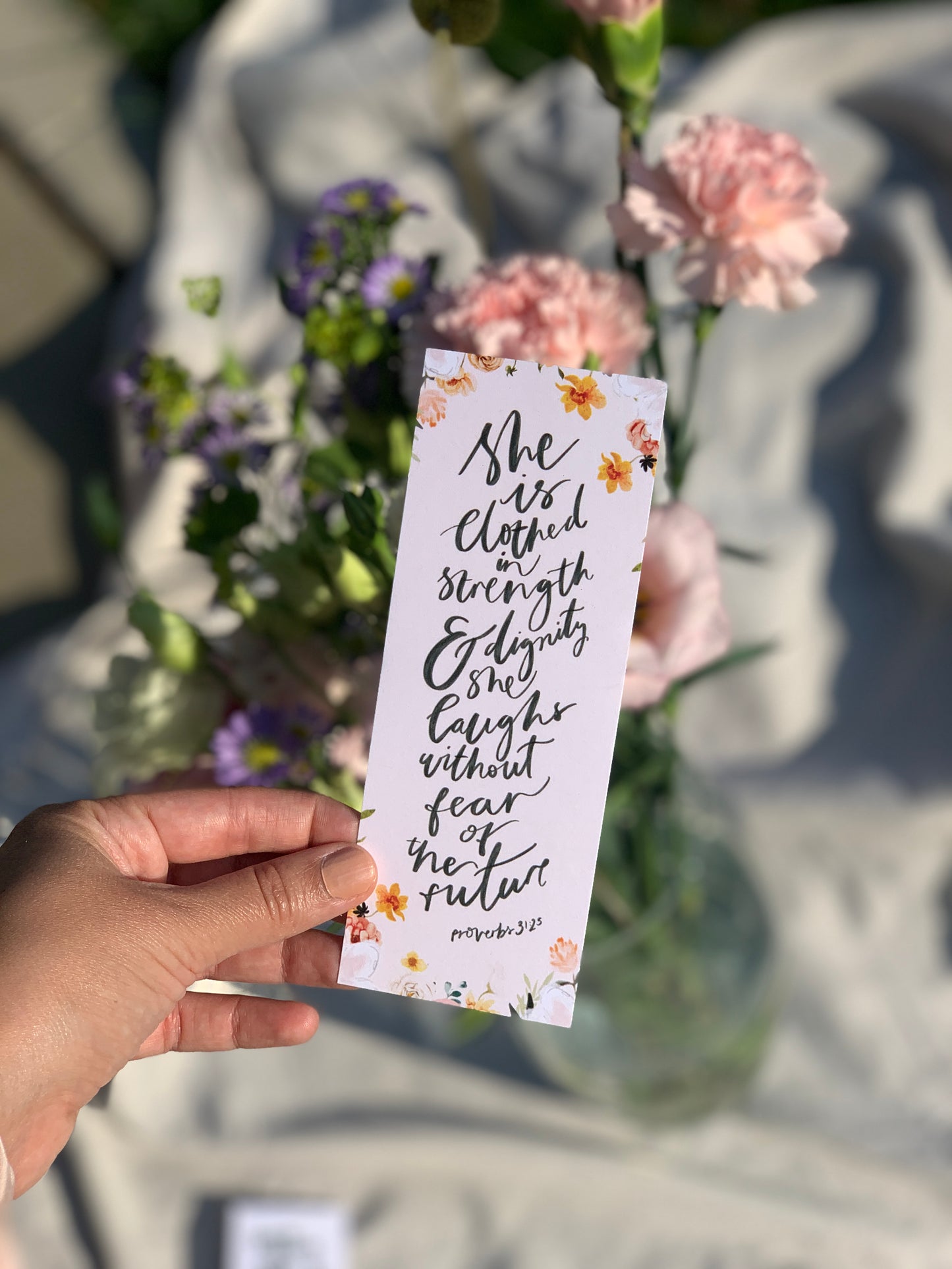 Hand Lettered Bookmarks