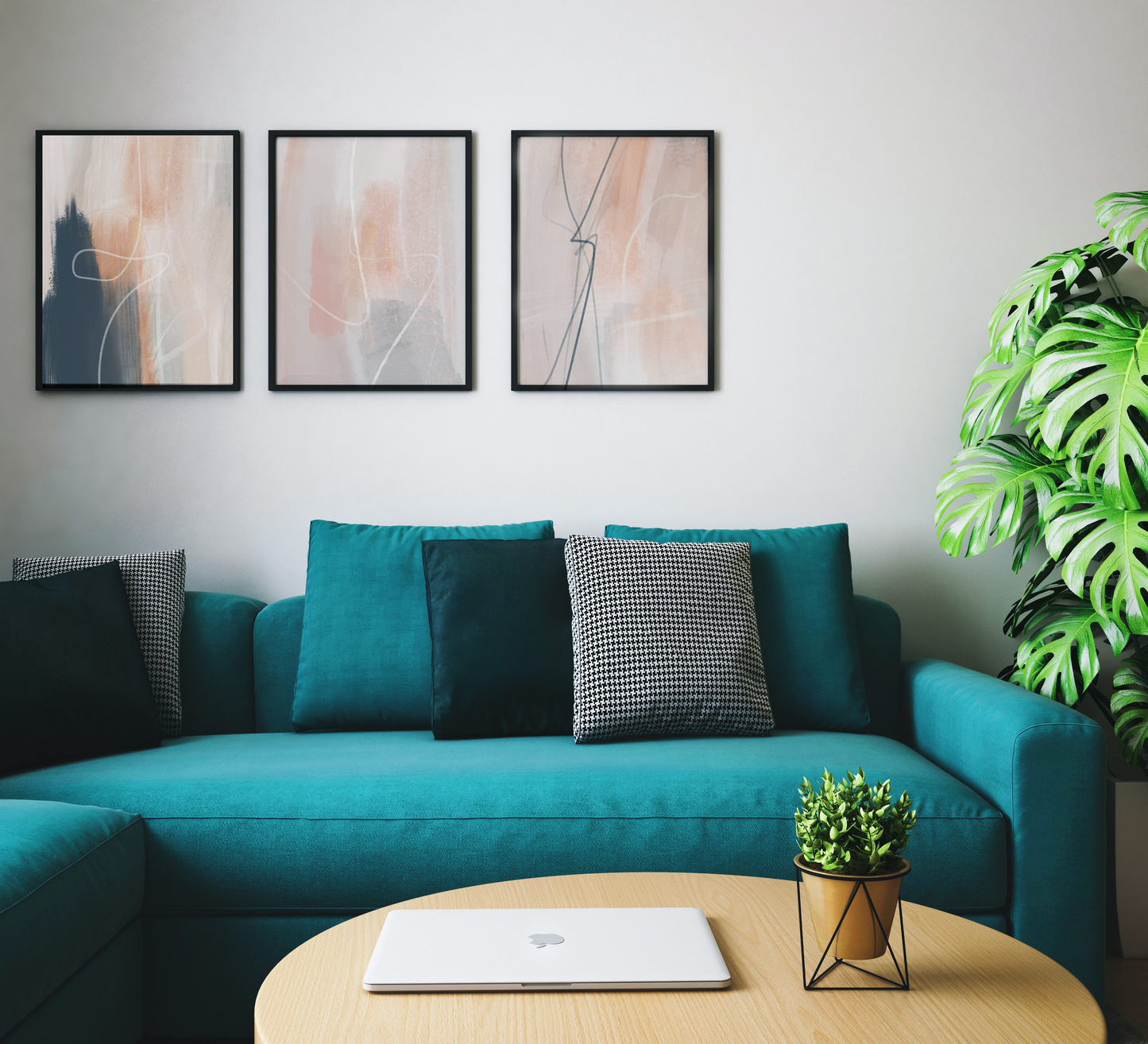 Abstract Set of three Prints