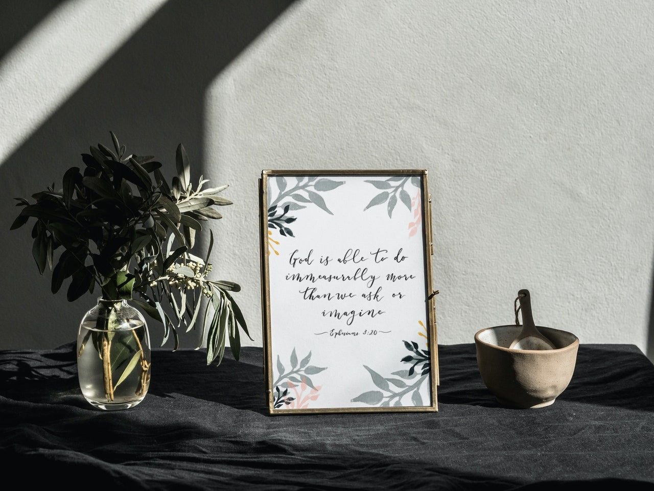 God is able - Ephesians 3:17 Print