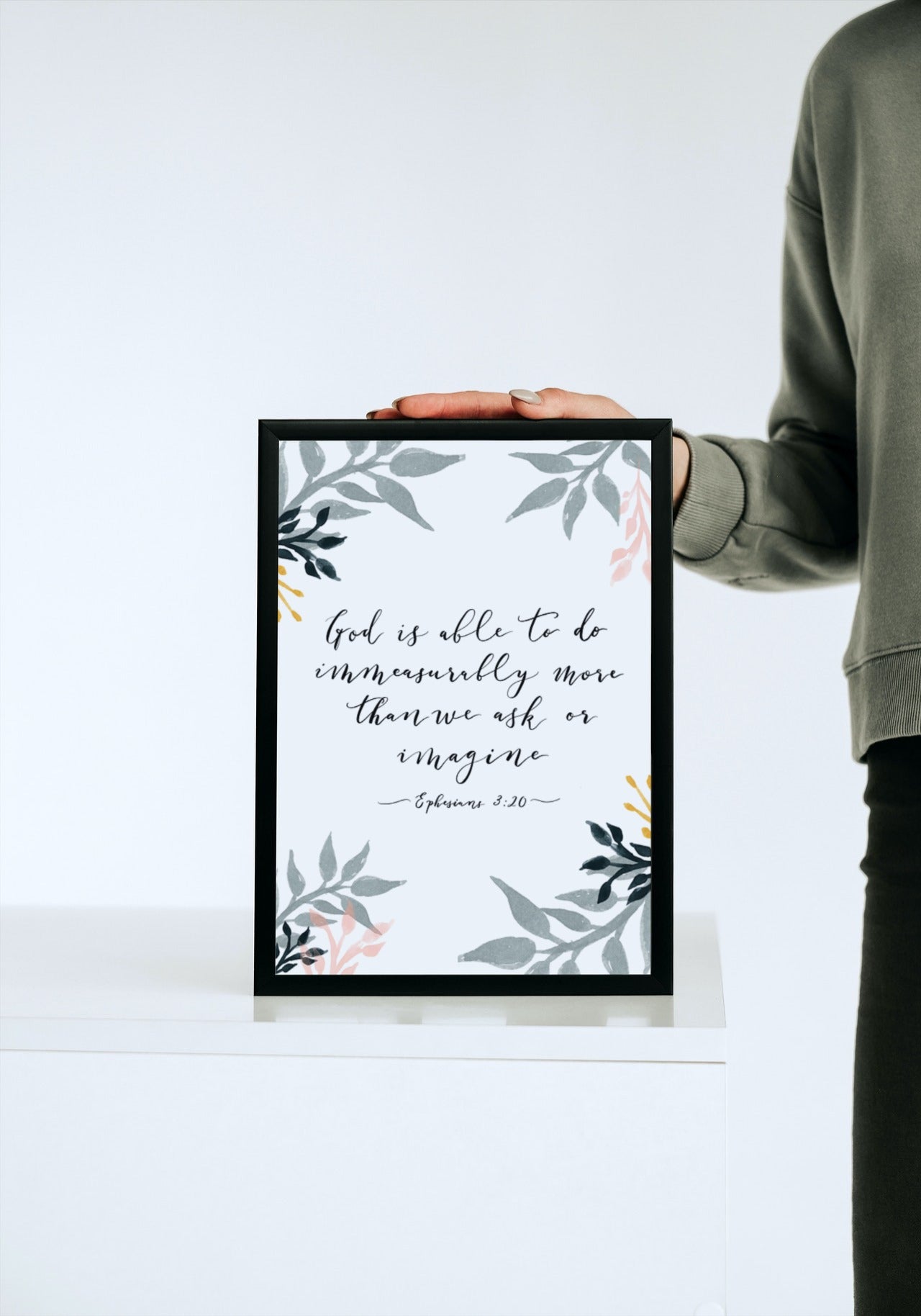 God is able - Ephesians 3:17 Print