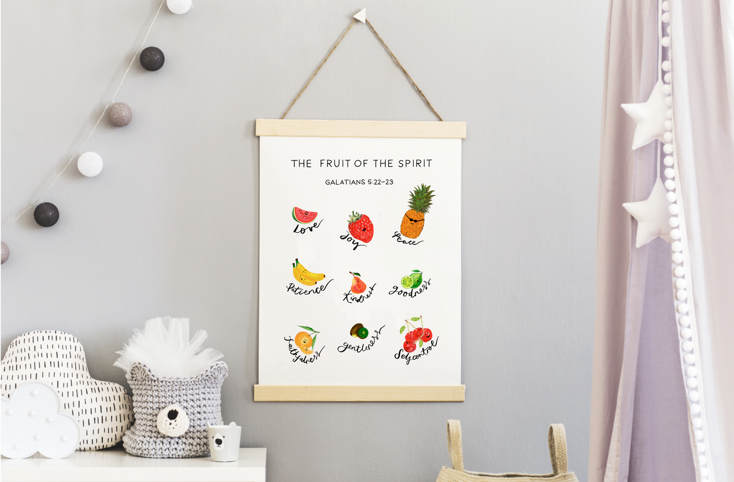 Fruit of The Spirit Print
