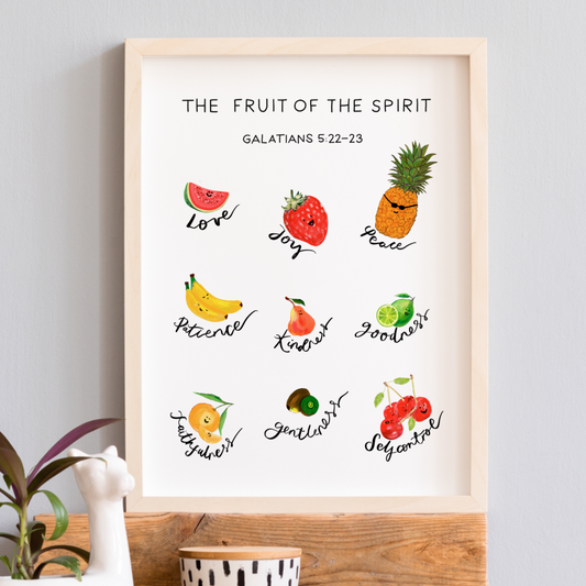 Fruit of The Spirit Print