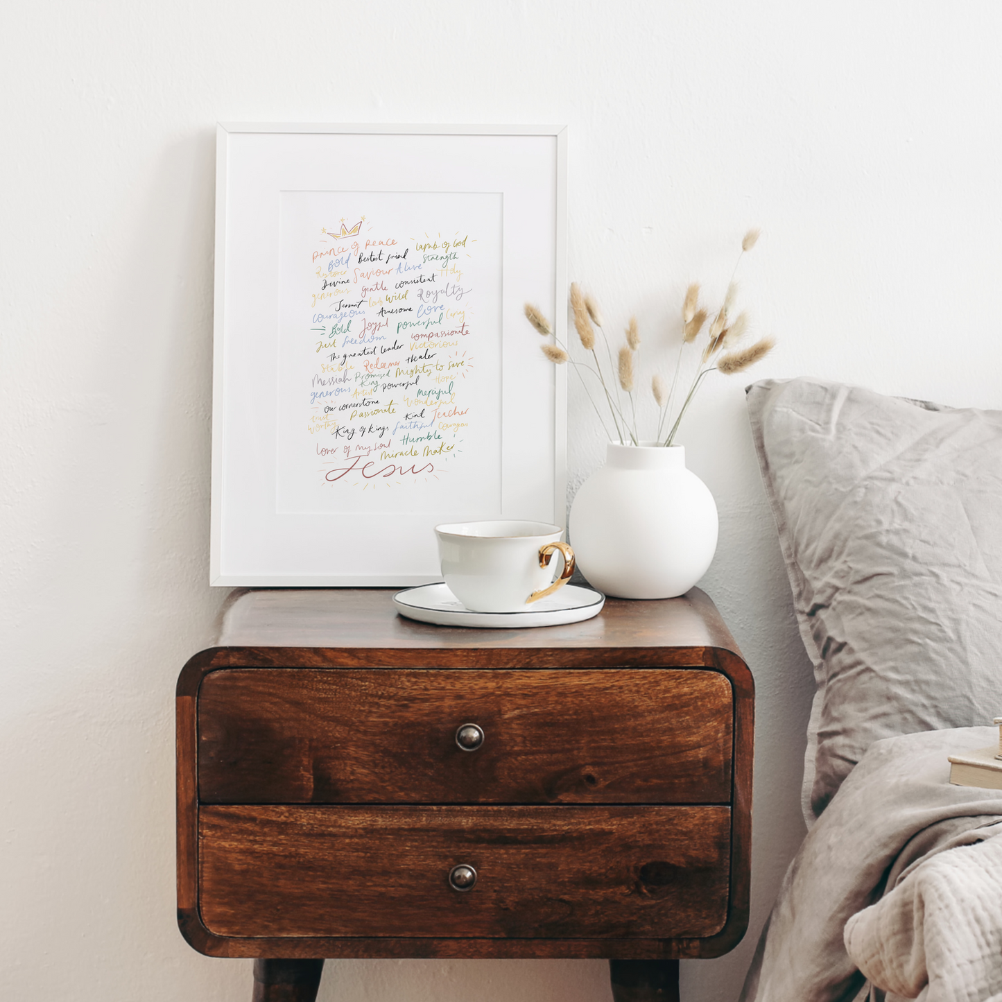 Attributes of Jesus Print