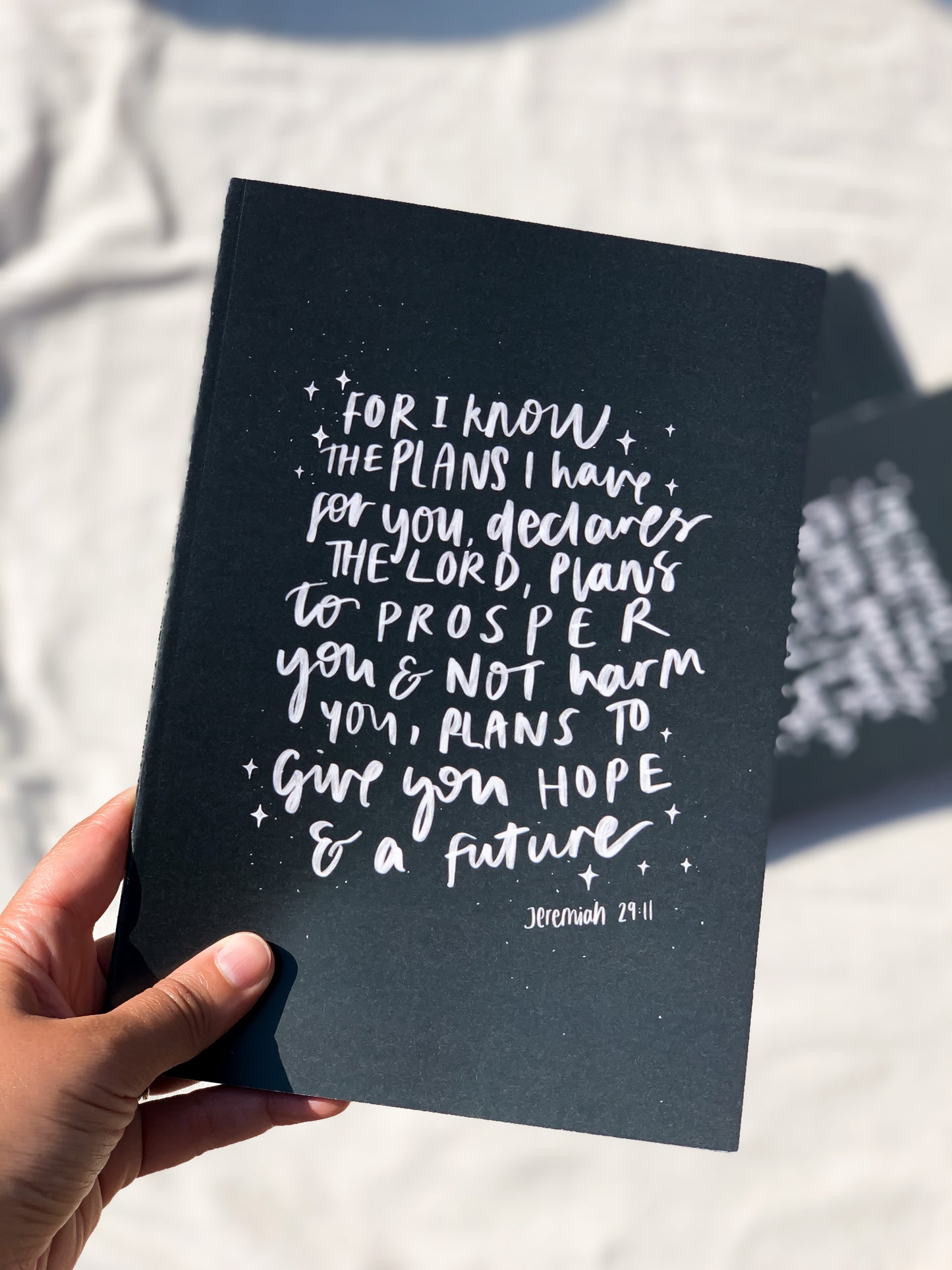 Jeremiah 29:11 Lined Notebook