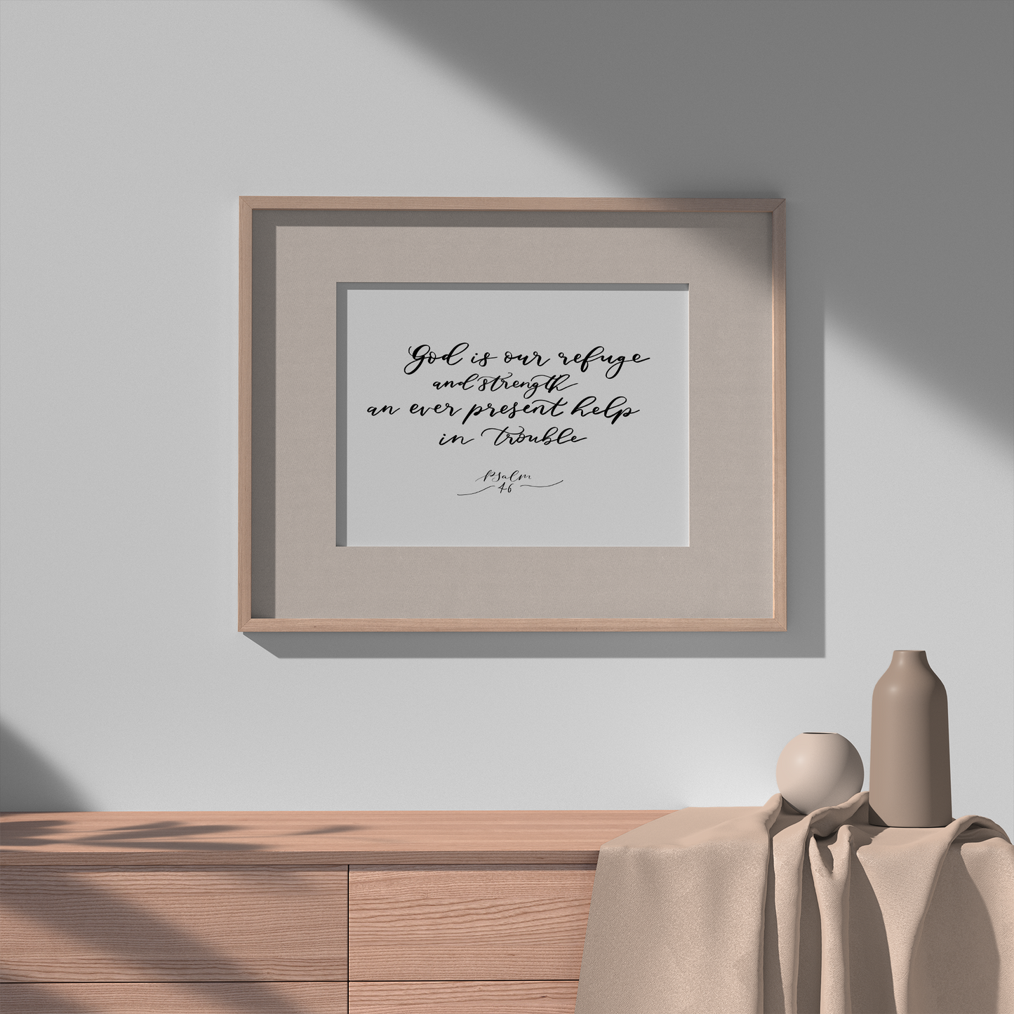 God is our refuge and strength - Psalm 46