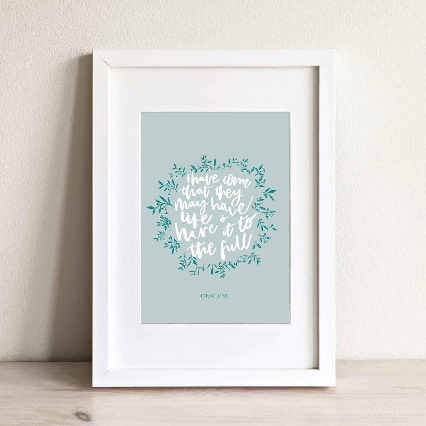 John 10:10 Print
