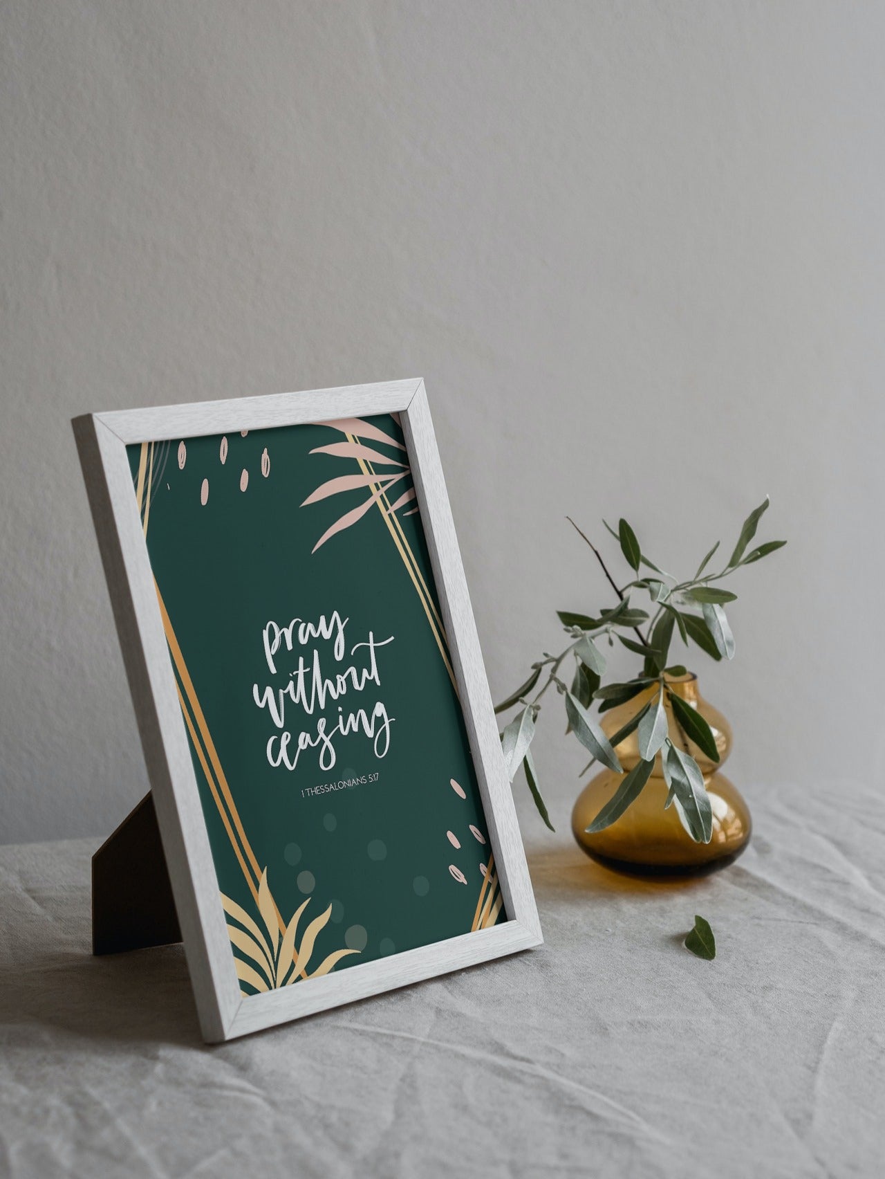 Pray without ceasing Print