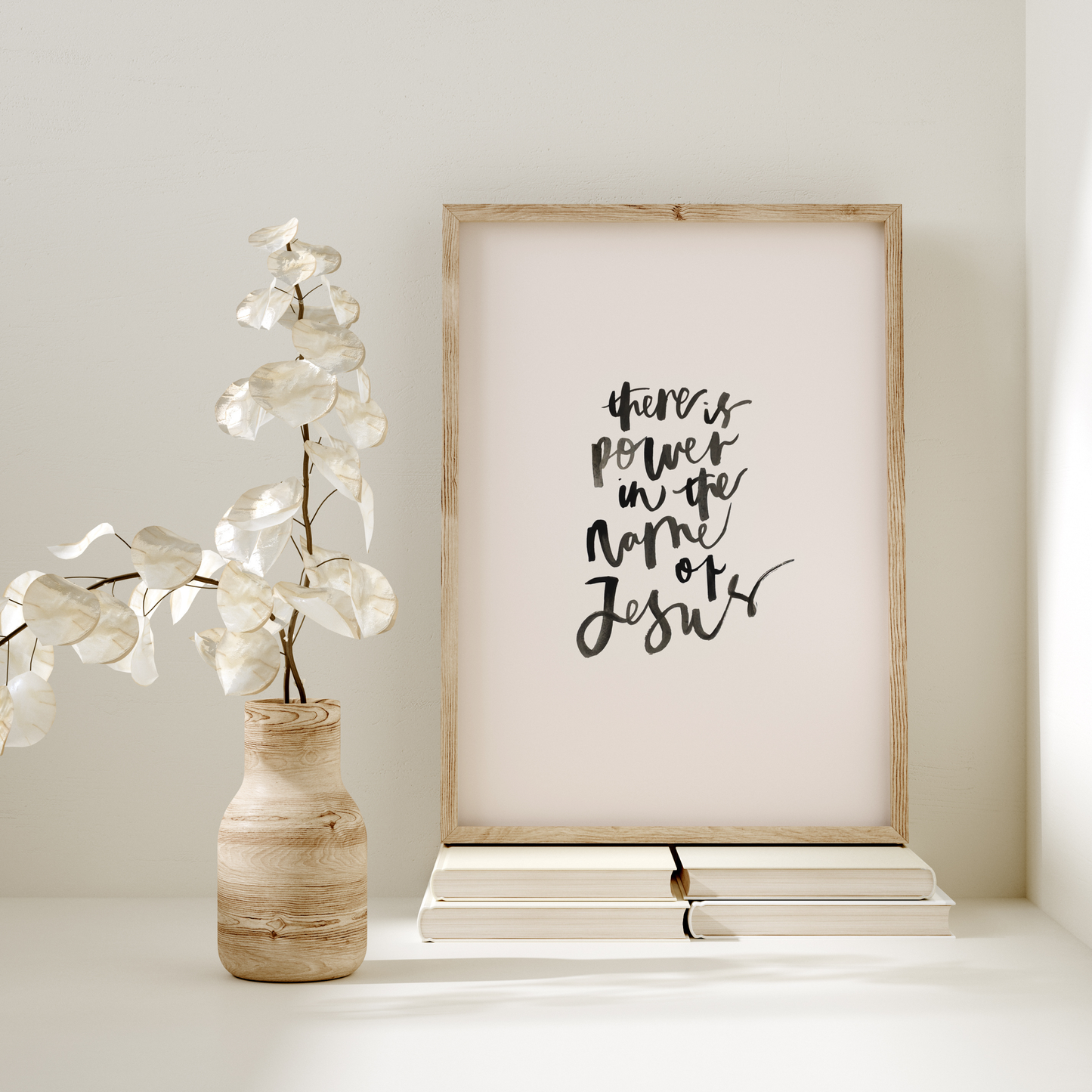 There is power in the name of Jesus Print