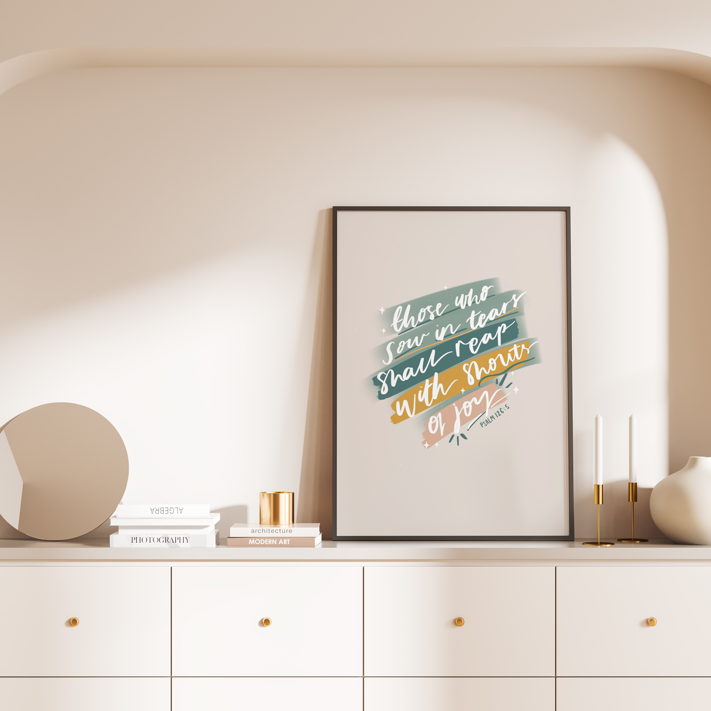 Those who sow in tears - Psalm 126:5 Print