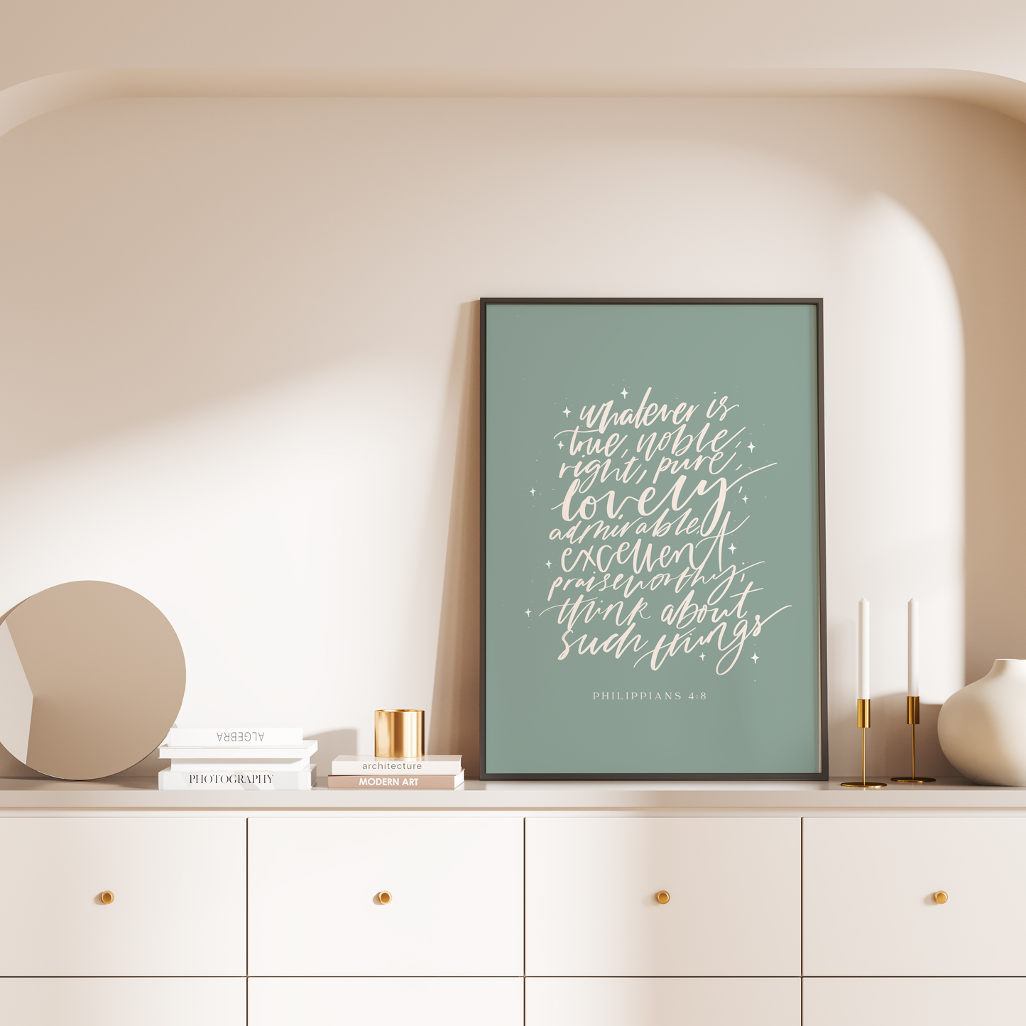 Whatever Is Lovely Print