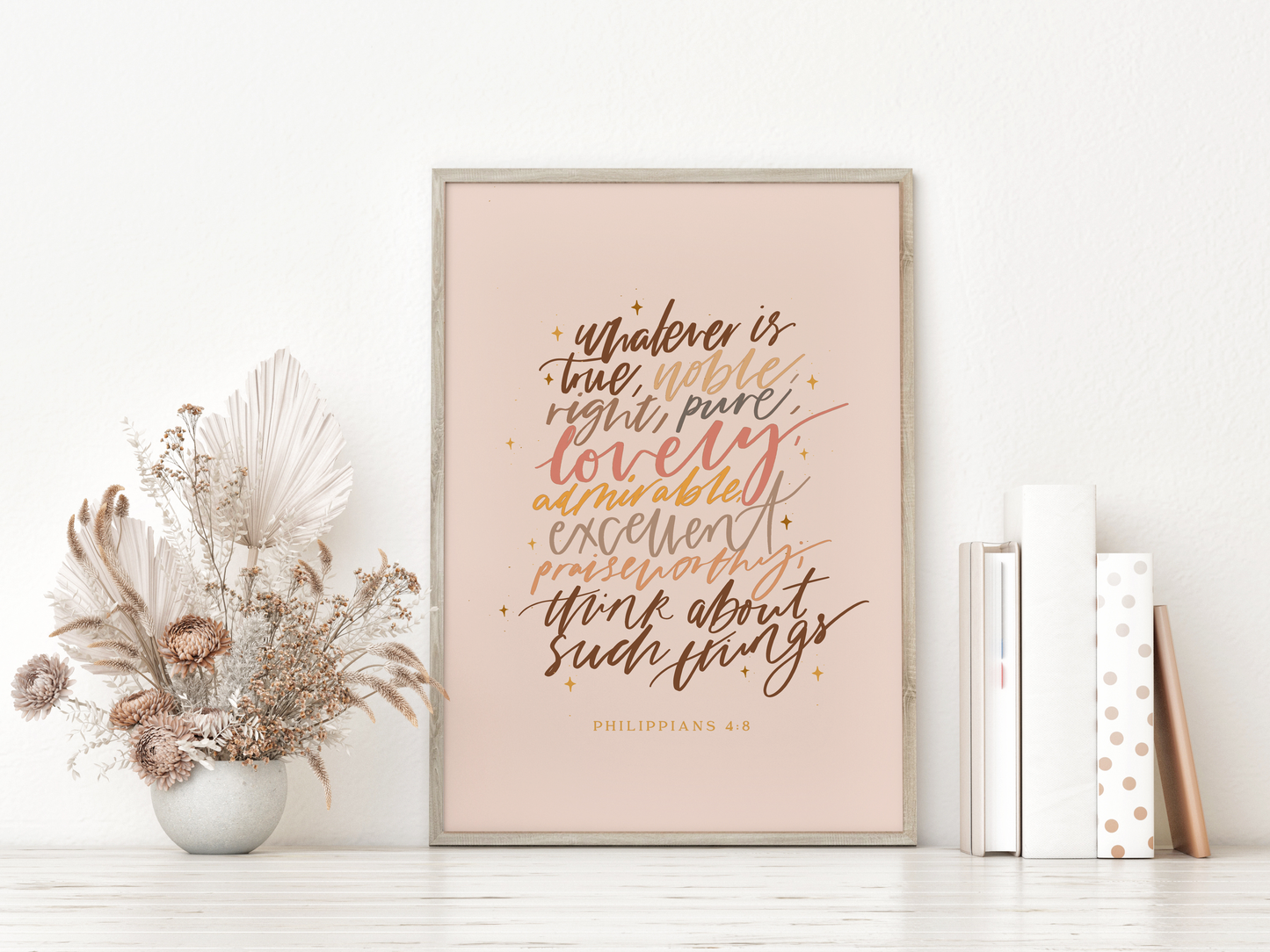 Whatever Is Lovely Print