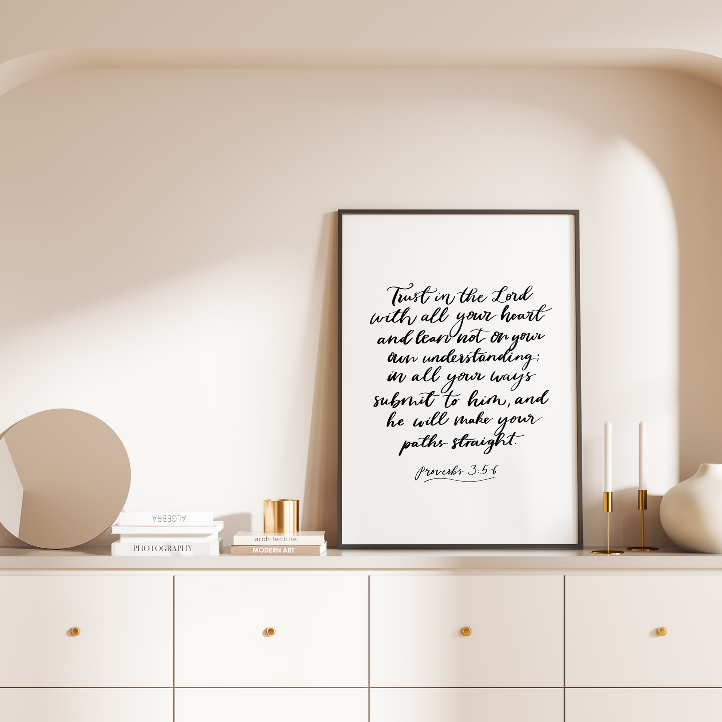 Trust in the Lord Print