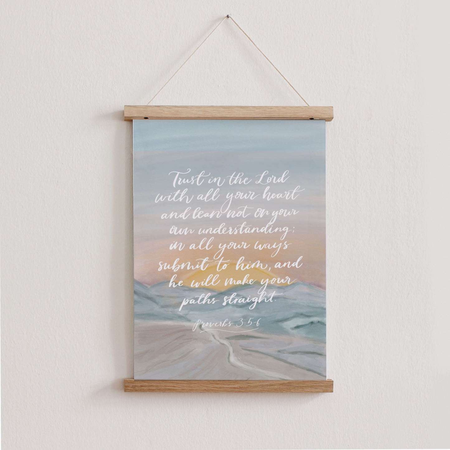 Trust in the Lord Print