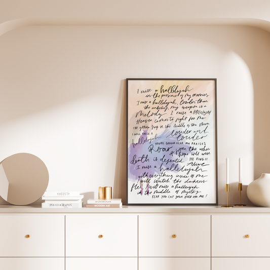 Raise a Hallelujah Print