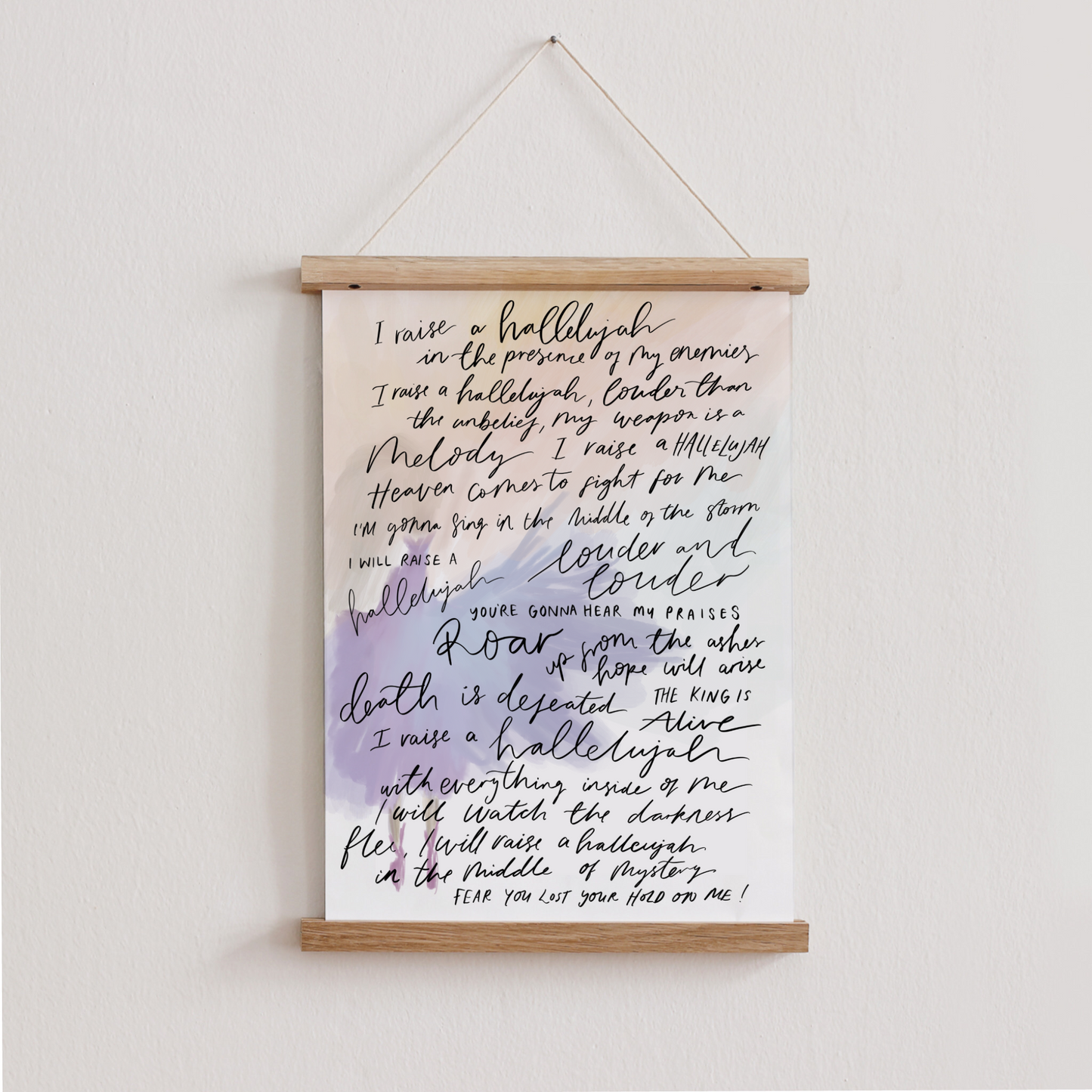 Raise a Hallelujah Print