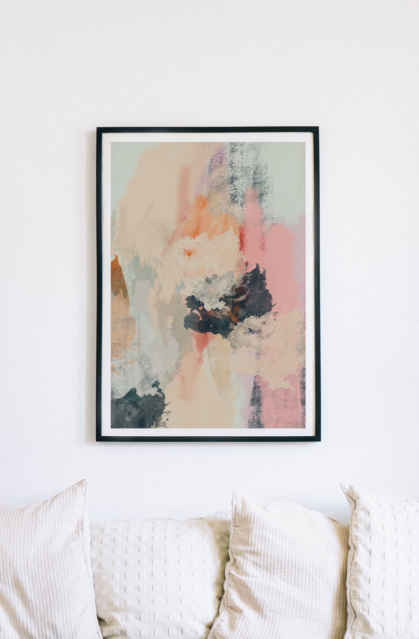 Colourful Minimal Art Print