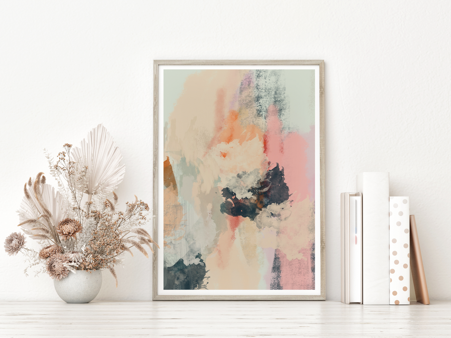 Colourful Minimal Art Print