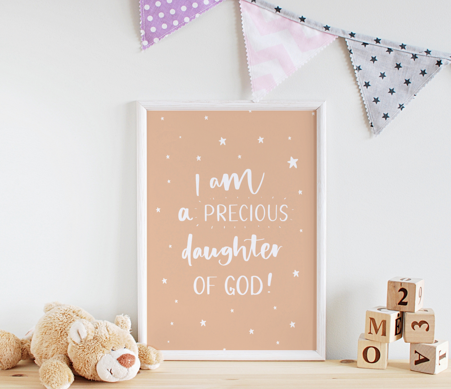 Precious daughter of God Print