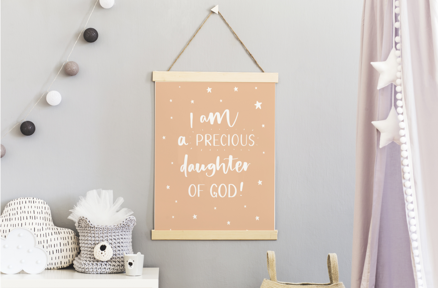 Precious daughter of God Print