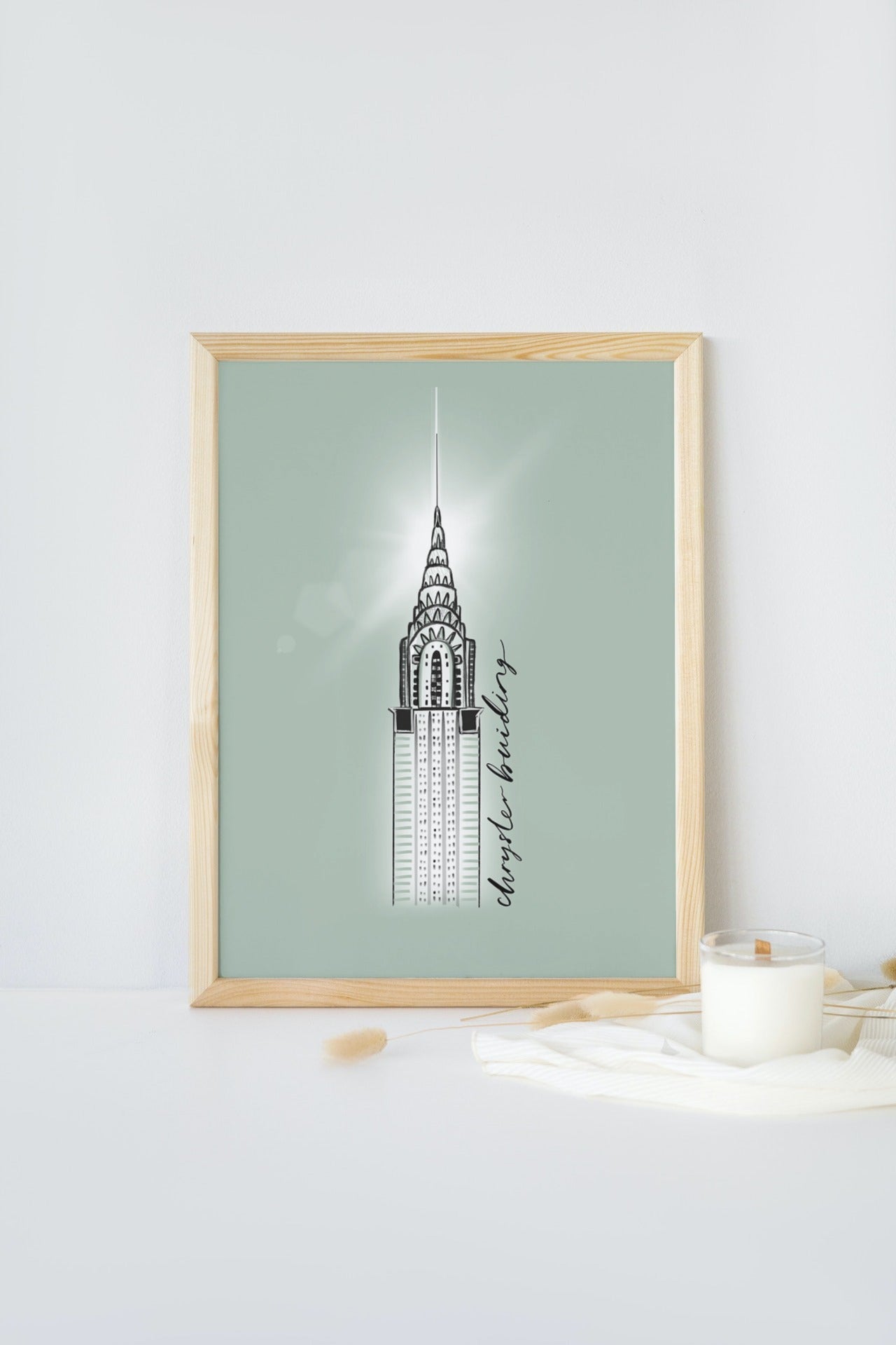 The Chrysler Building - New York Art Print