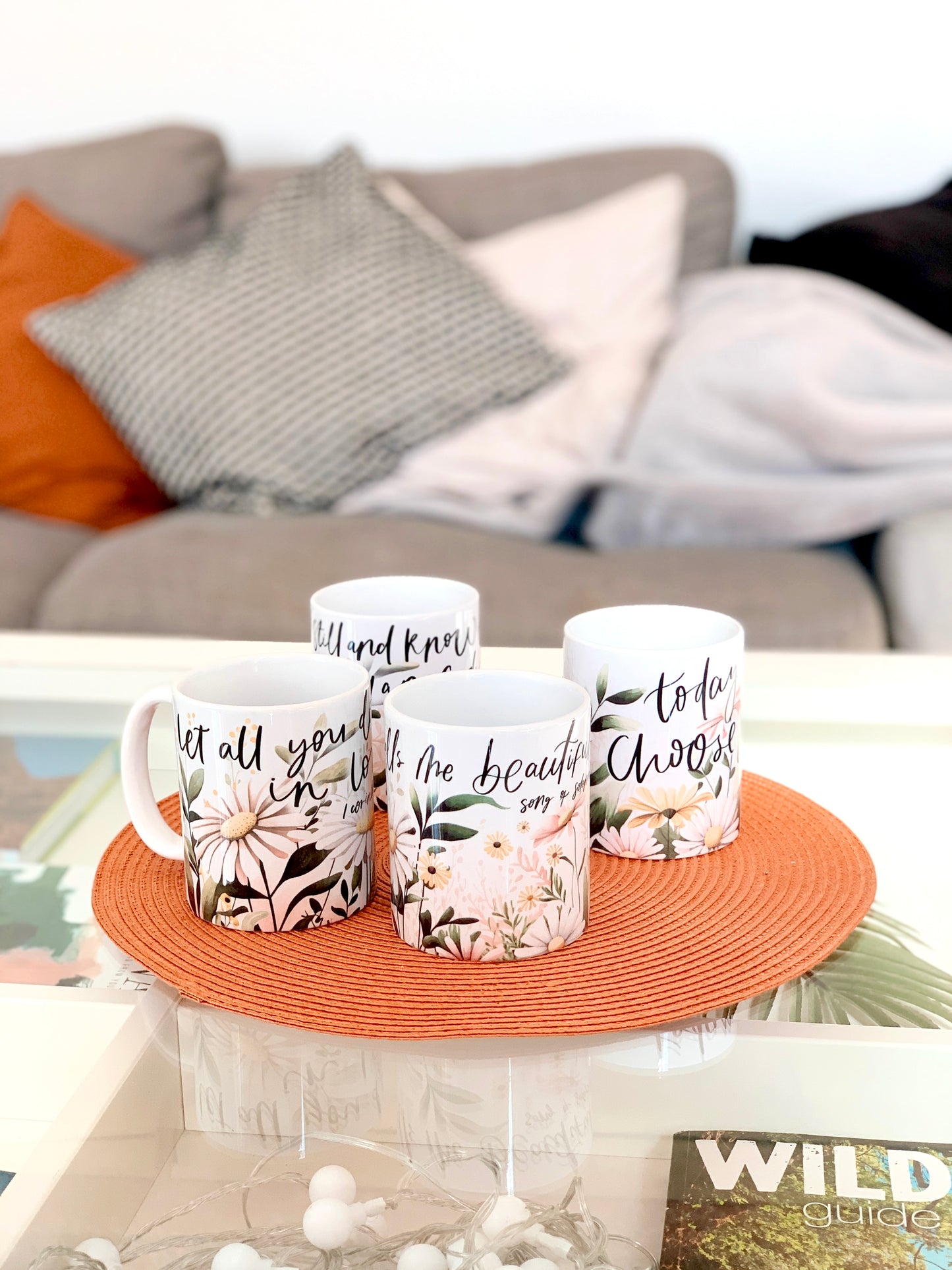 Floral Mug - Today I Choose Joy