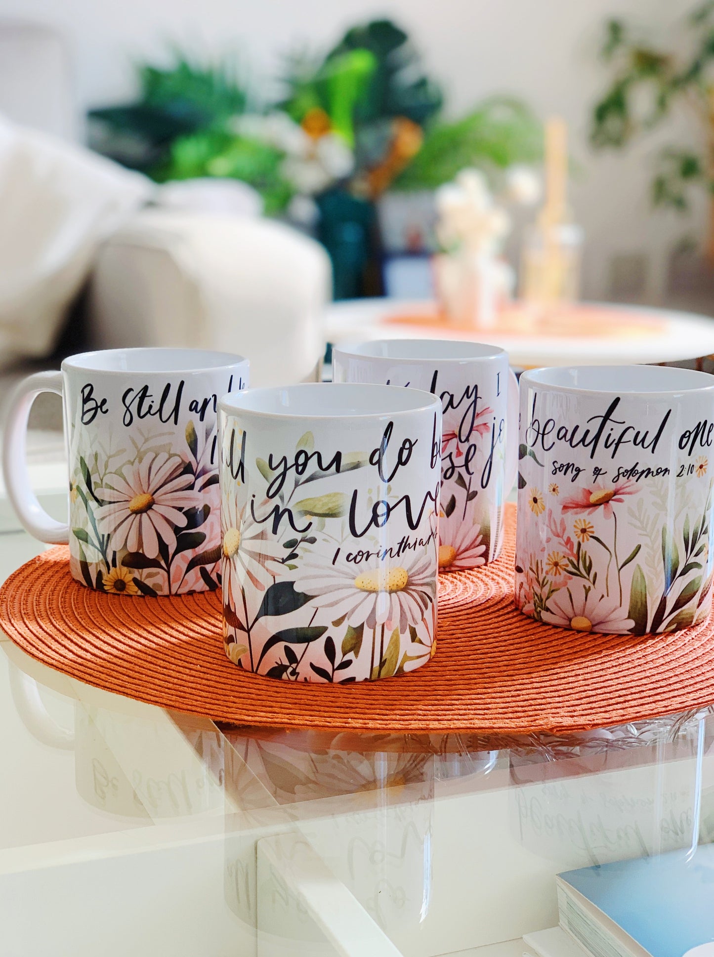 Set of Four Mugs