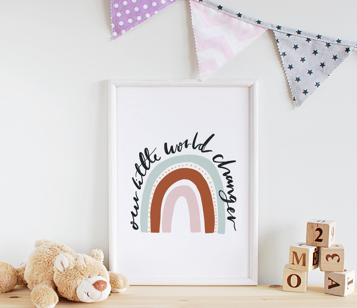 Our little world changer Print