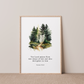 Psalm 37 Forest Print