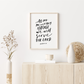As for me and my house Bible verse Print