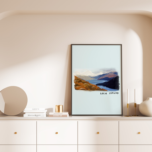 Loch Lomond Art Print