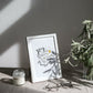 Joy comes in the morning Print