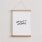Let the devil know not today Print
