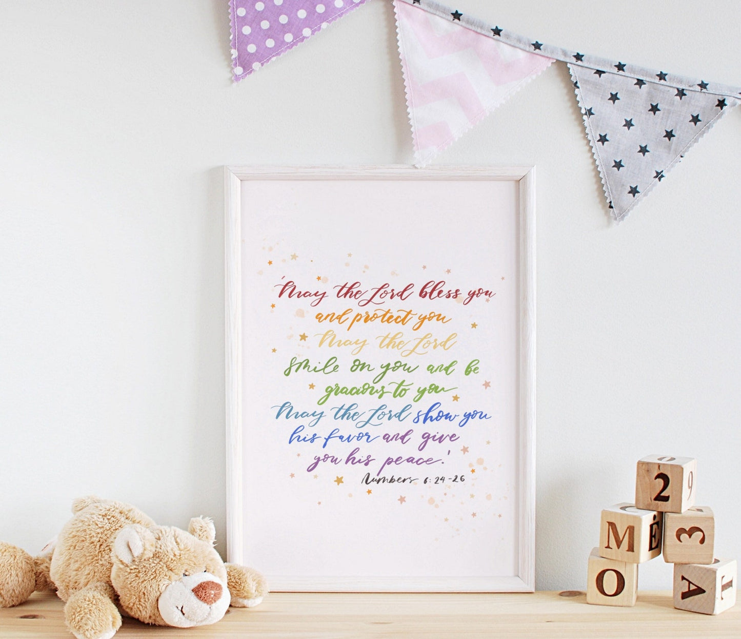 The Blessing Nursery Print