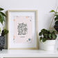 Surely Goodness and Mercy - Psalm 23:6 Print