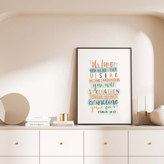 Psalm 10:17 Print