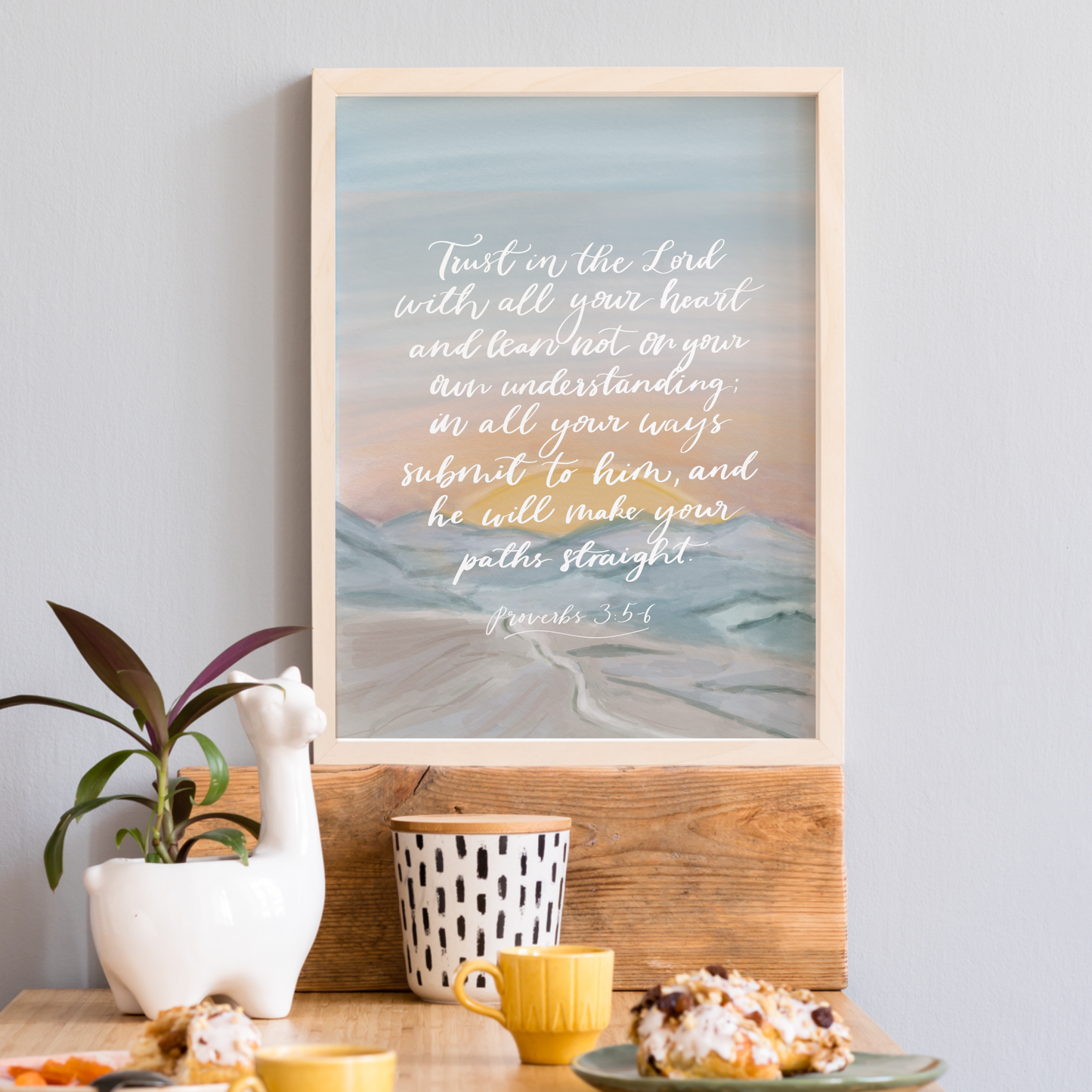 Trust in the Lord Print