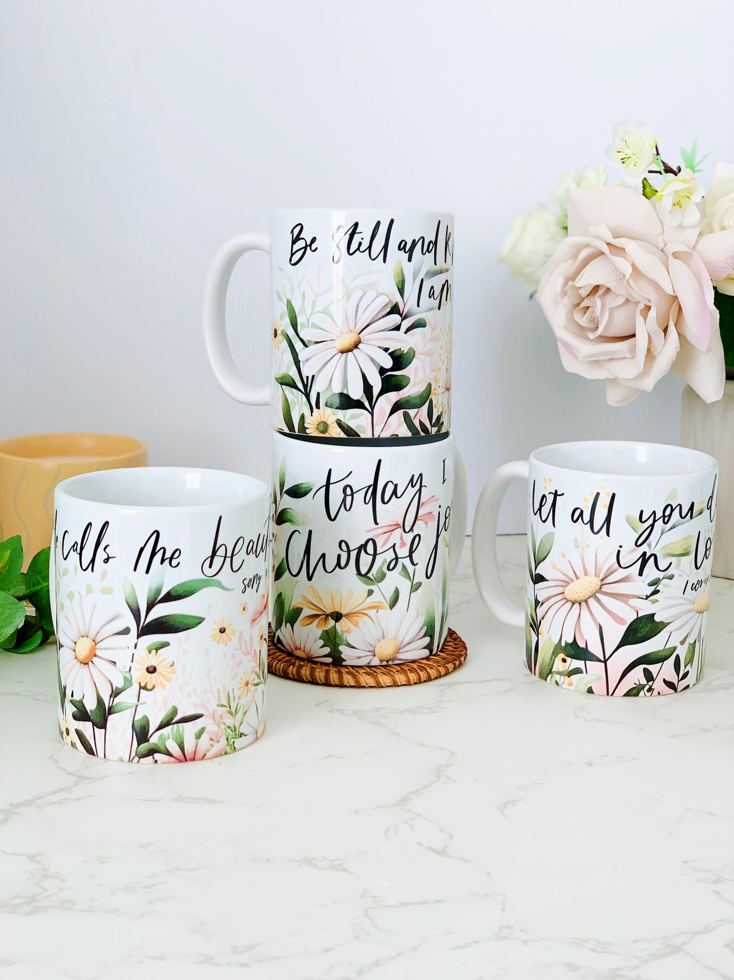 Floral Mug - Today I Choose Joy